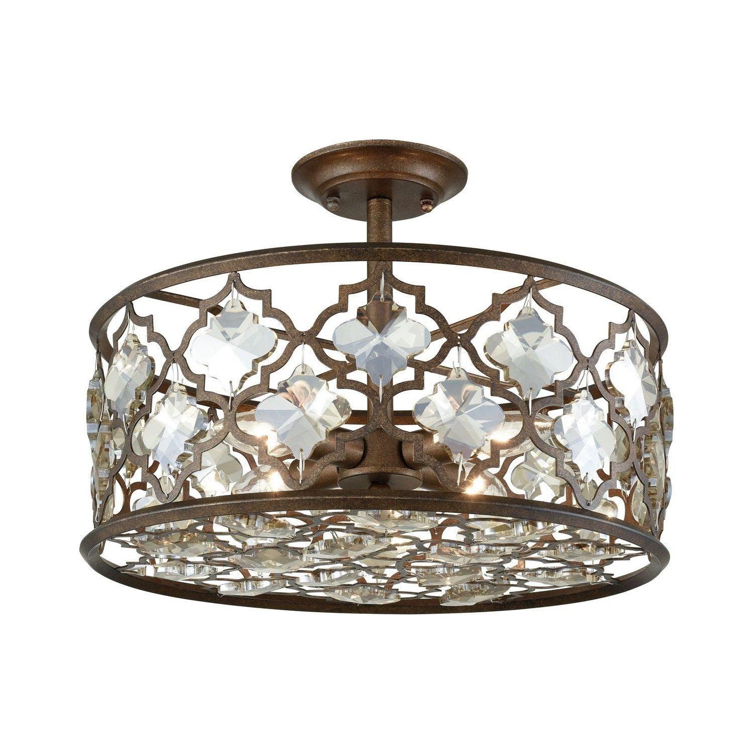 ELK Home - Armand Semi Flush Mount - 31092/4 - Canada Light Shop