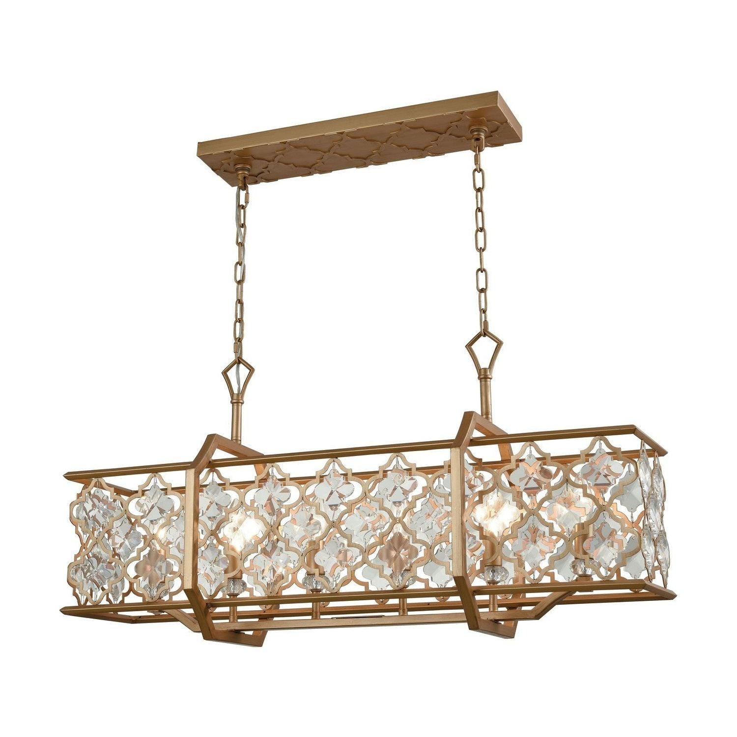 ELK Home - Armand Linear Chandelier - 32095/6 - Canada Light Shop