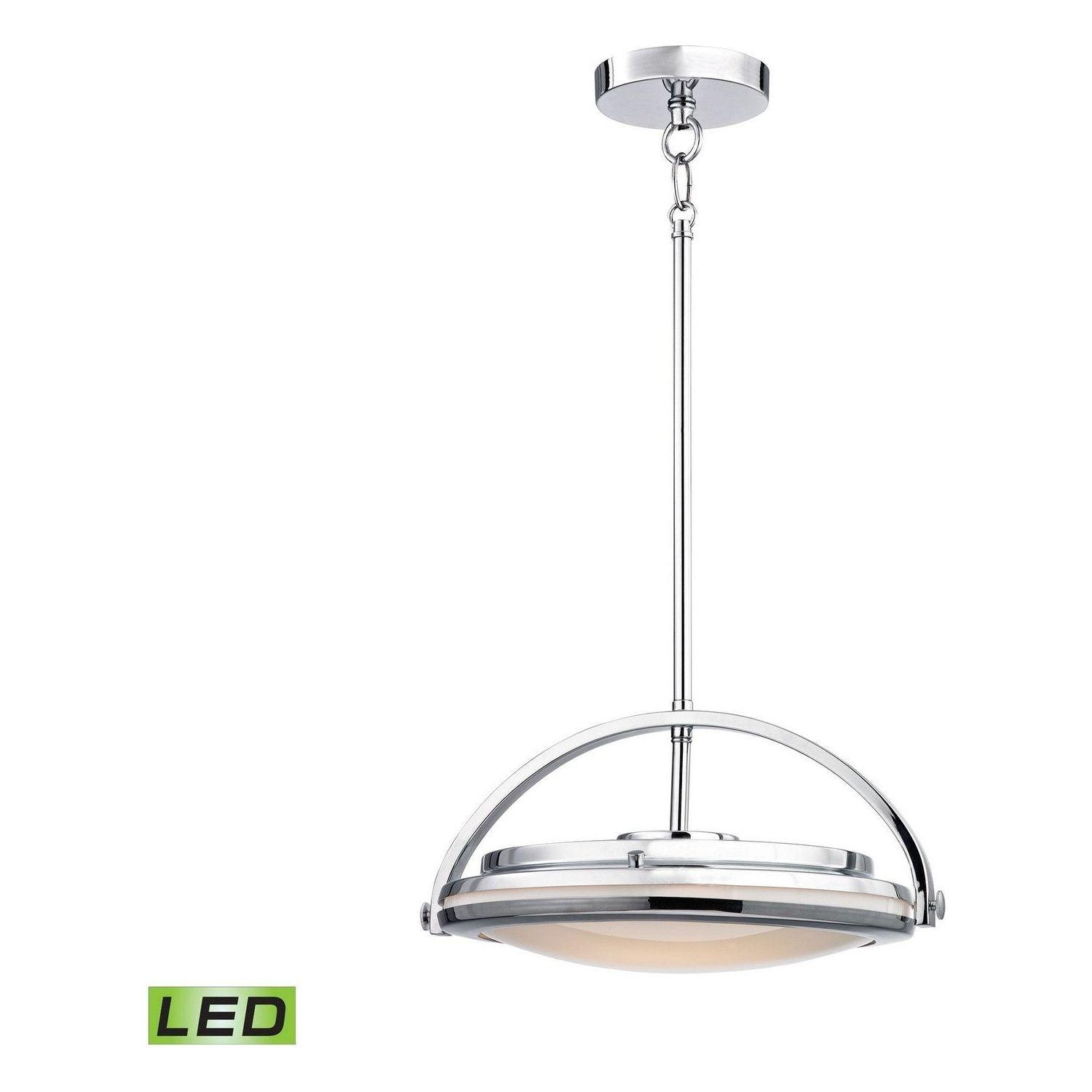 ELK Home - Quincy LED Pendant - LC411-PW-15 - Canada Light Shop