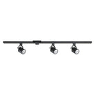 Kendal Lighting - LED Track Lighting Kit - 3 Cylinder - TKLED-45-BLK - Canada Light Shop