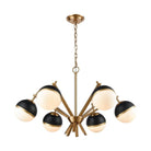 ELK Home - Blind Tiger Chandelier - 1141-074 - Canada Light Shop