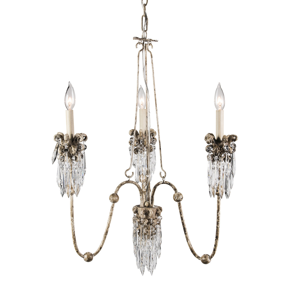 Lucas + McKearn - Venetian Mini Chandelier - CH1060-3 - Canada Light Shop