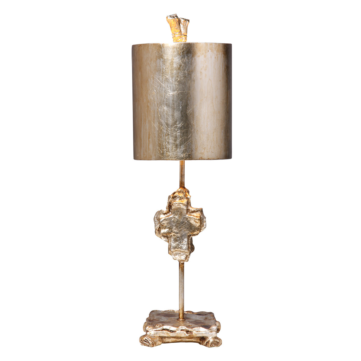 Lucas + McKearn - Cross Silver Table Lamp - TA1234 - Canada Light Shop