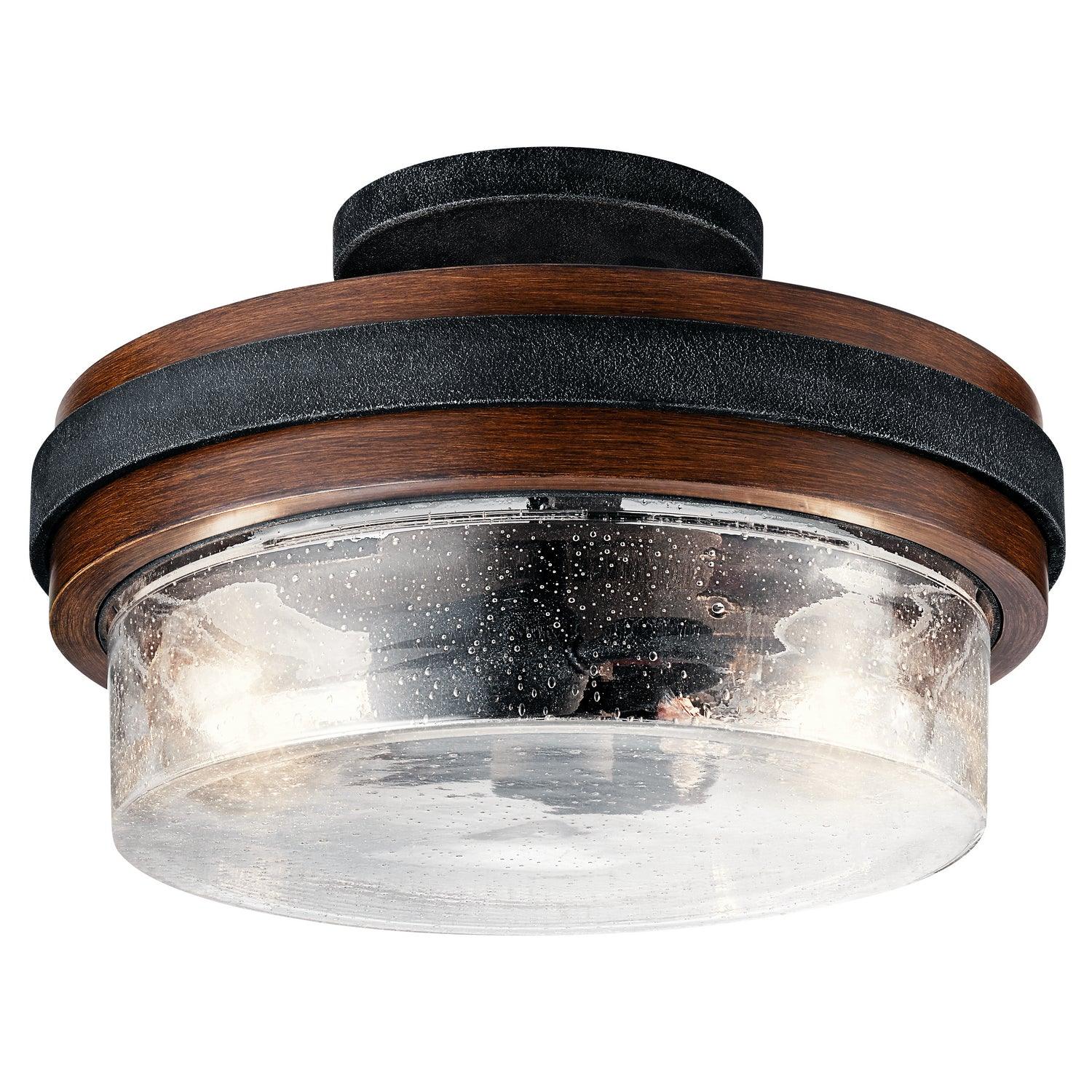 Kichler - Grand Bank Semi Flush Mount - 44100AUB - Canada Light Shop