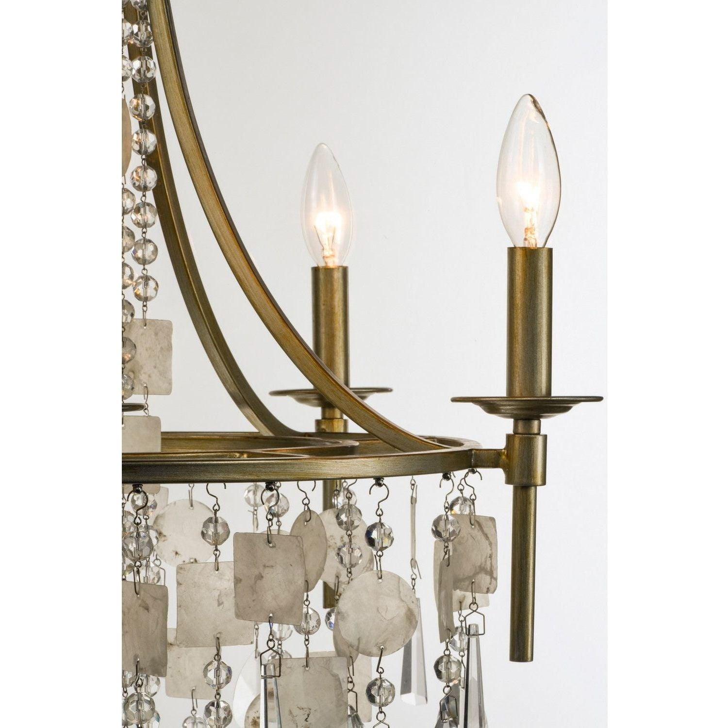 Maxim Lighting - Cebu Chandelier - 14425CZGS - Canada Light Shop