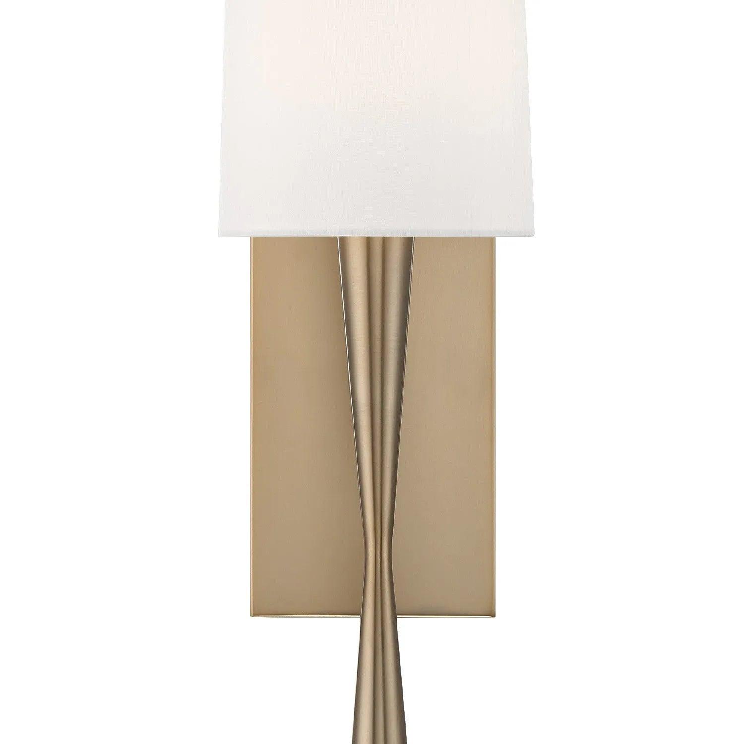 Crystorama - Trenton One Light Wall Mount - TRE-221-AG - Canada Light Shop