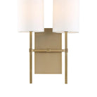 Crystorama - Veronica Two Light Wall Mount - VER-242-AG - Canada Light Shop