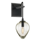 Troy Lighting Canada - B6201-GRA/BCR - One Light Wall Sconce - Brixton - Graphite/Black Chrome