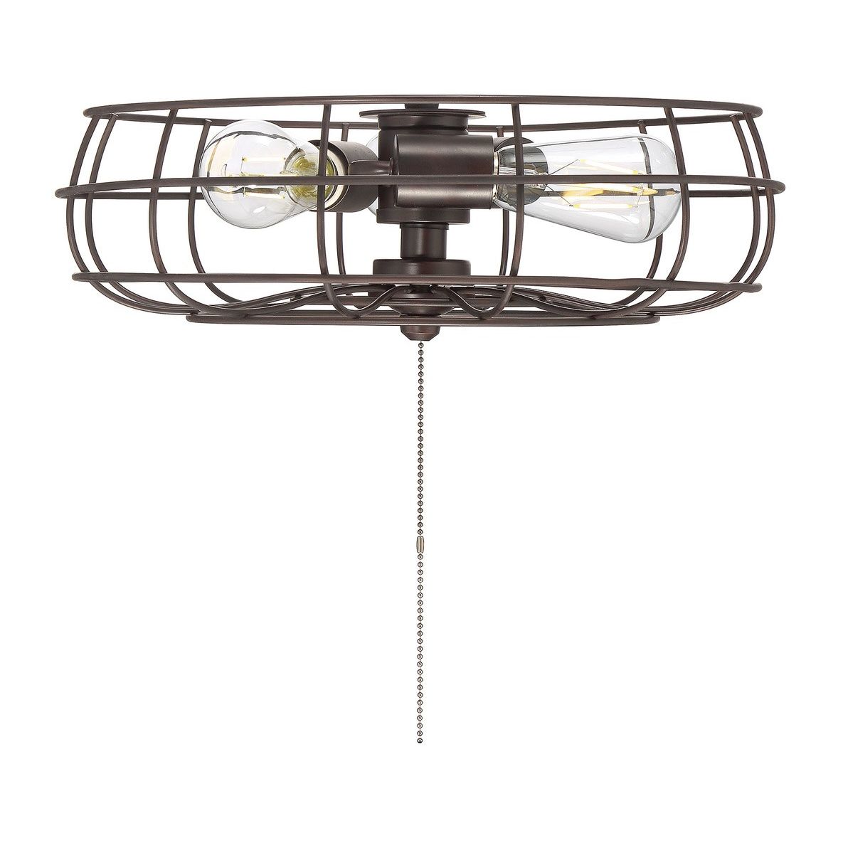 Meridian M2028ORB Three Light Fan Light Kit in Oil Rubbed Bronze