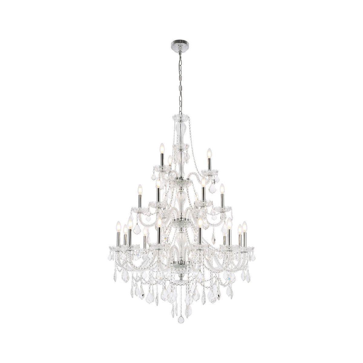 Elegant Lighting - Giselle Chandelier - V7890G38C/RC - Canada Light Shop