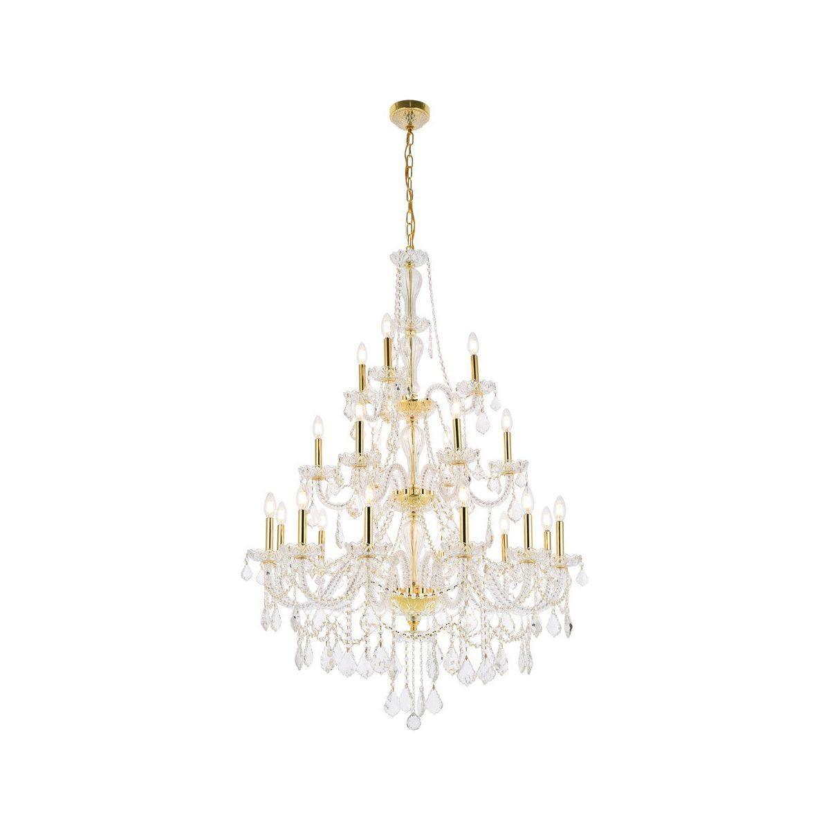 Elegant Lighting - Giselle Chandelier - V7890G38G/RC - Canada Light Shop
