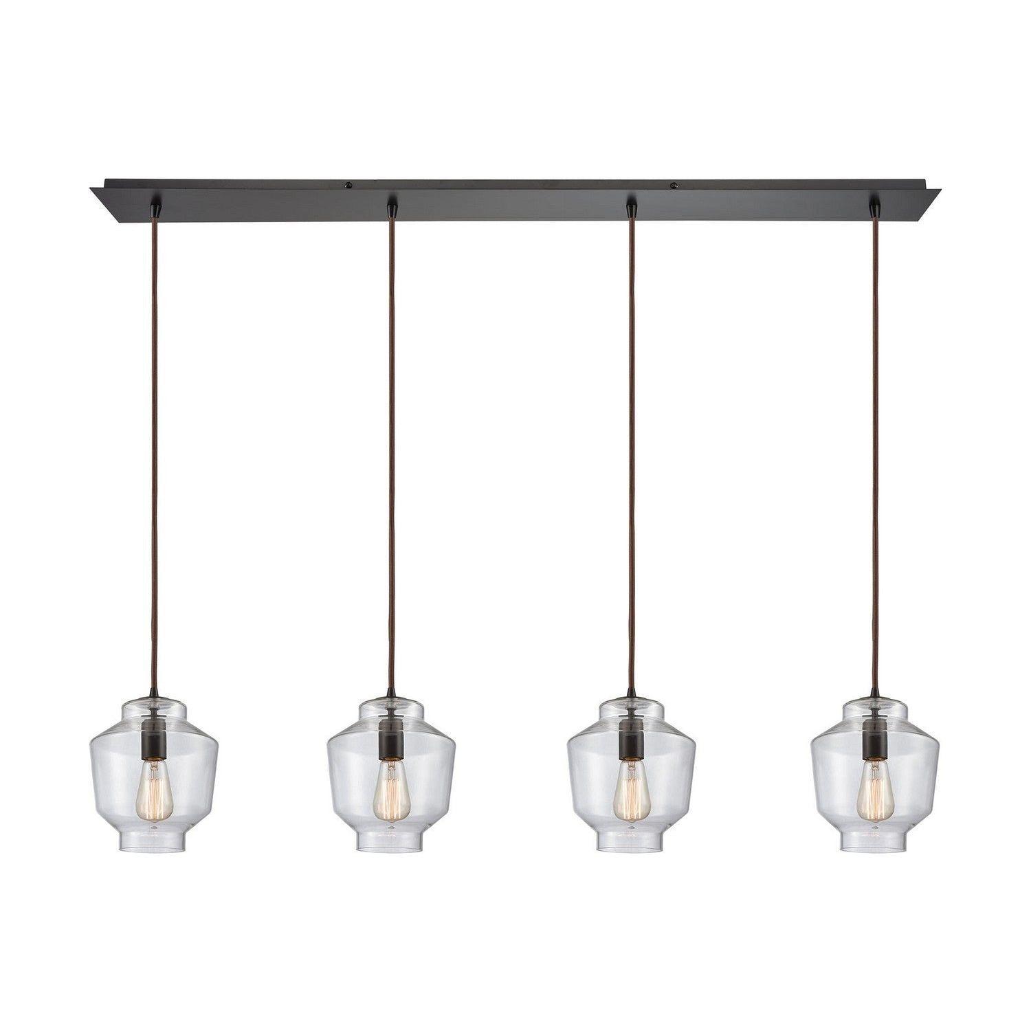 ELK Home - Barrel Linear Pendant - 10905/4LP - Canada Light Shop