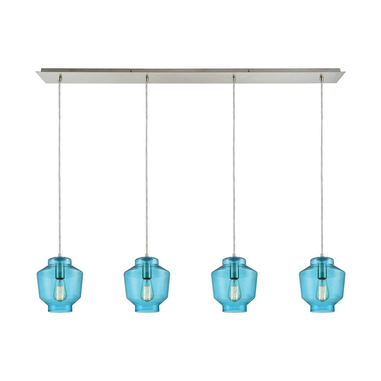 ELK Home - Barrel Linear Pendant - 10915/4LP - Canada Light Shop