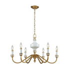 ELK Home - Ceramique Chandelier - 33053/6 - Canada Light Shop