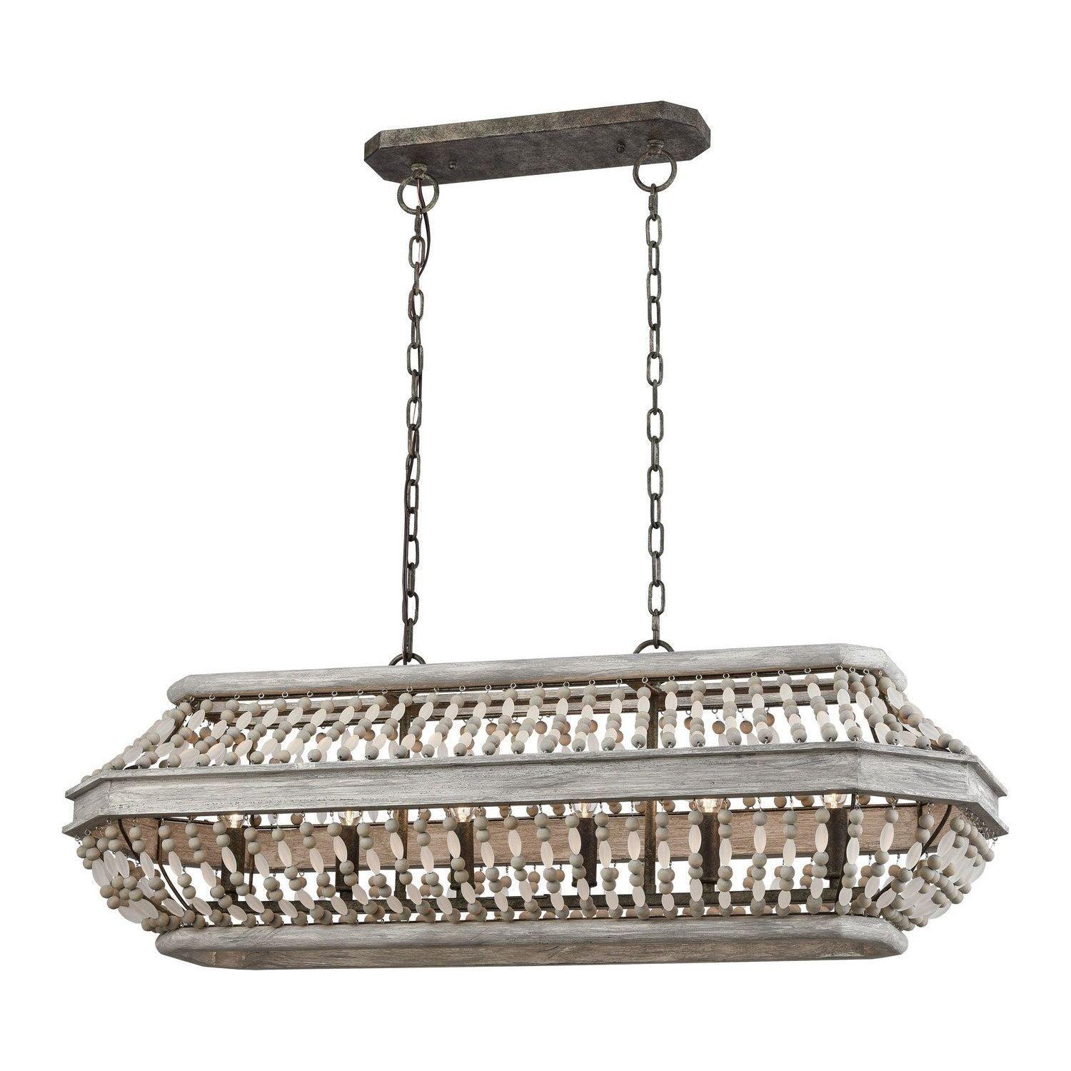 ELK Home - Summerton Linear Chandelier - 33192/6 - Canada Light Shop