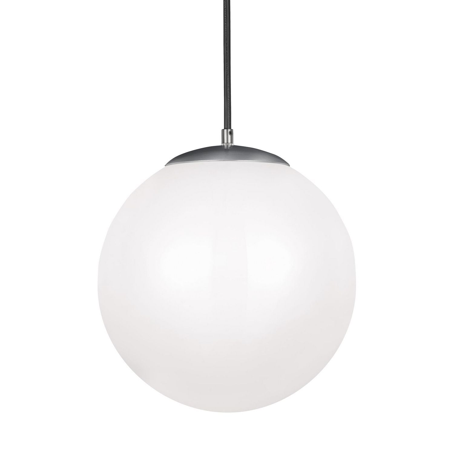 Visual Comfort Studio Canada - 602493S-04 - LED Pendant - Leo - Hanging Globe - Satin Aluminum
