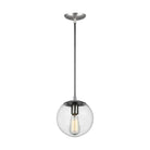 Visual Comfort Studio Canada - 6501801-04 - One Light Pendant - Leo - Hanging Globe - Satin Aluminum