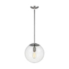 Visual Comfort Studio Canada - 6701801-04 - One Light Pendant - Leo - Hanging Globe - Satin Aluminum
