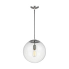 Visual Comfort Studio Canada - 6801801-04 - One Light Pendant - Leo - Hanging Globe - Satin Aluminum