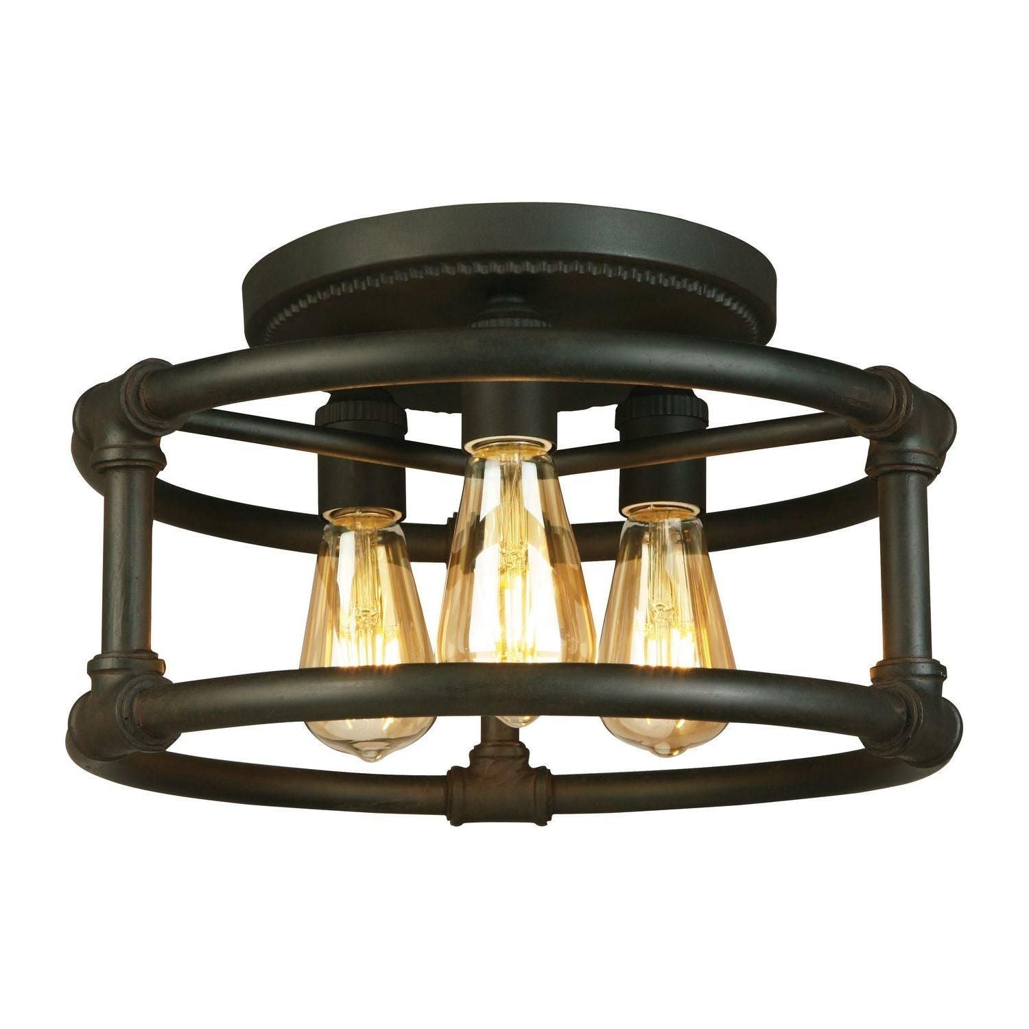 Eglo Lighting - Wymer Ceiling Mount - 202849A - Canada Light Shop