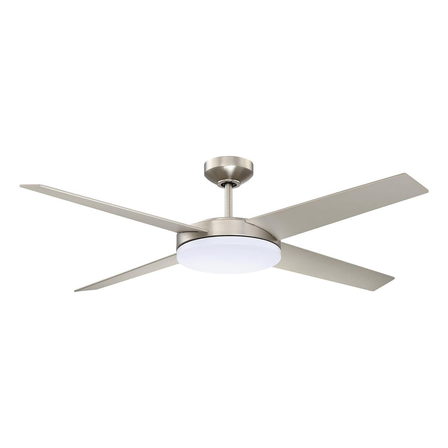 Kendal Lighting - Lopro Ceiling Fan - AC21352-SN - Canada Light Shop