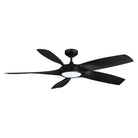 Kendal Lighting - Blade Runner Ceiling Fan - AC22054-BLK - Canada Light Shop