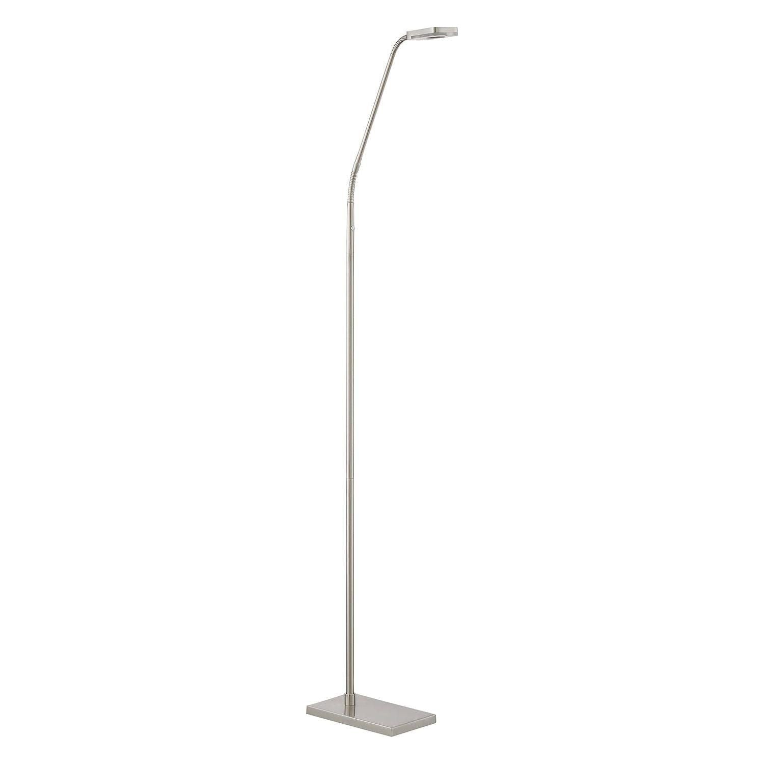 Kendal Lighting - Tavv LED Floor Lamp - FL4094-SN - Canada Light Shop
