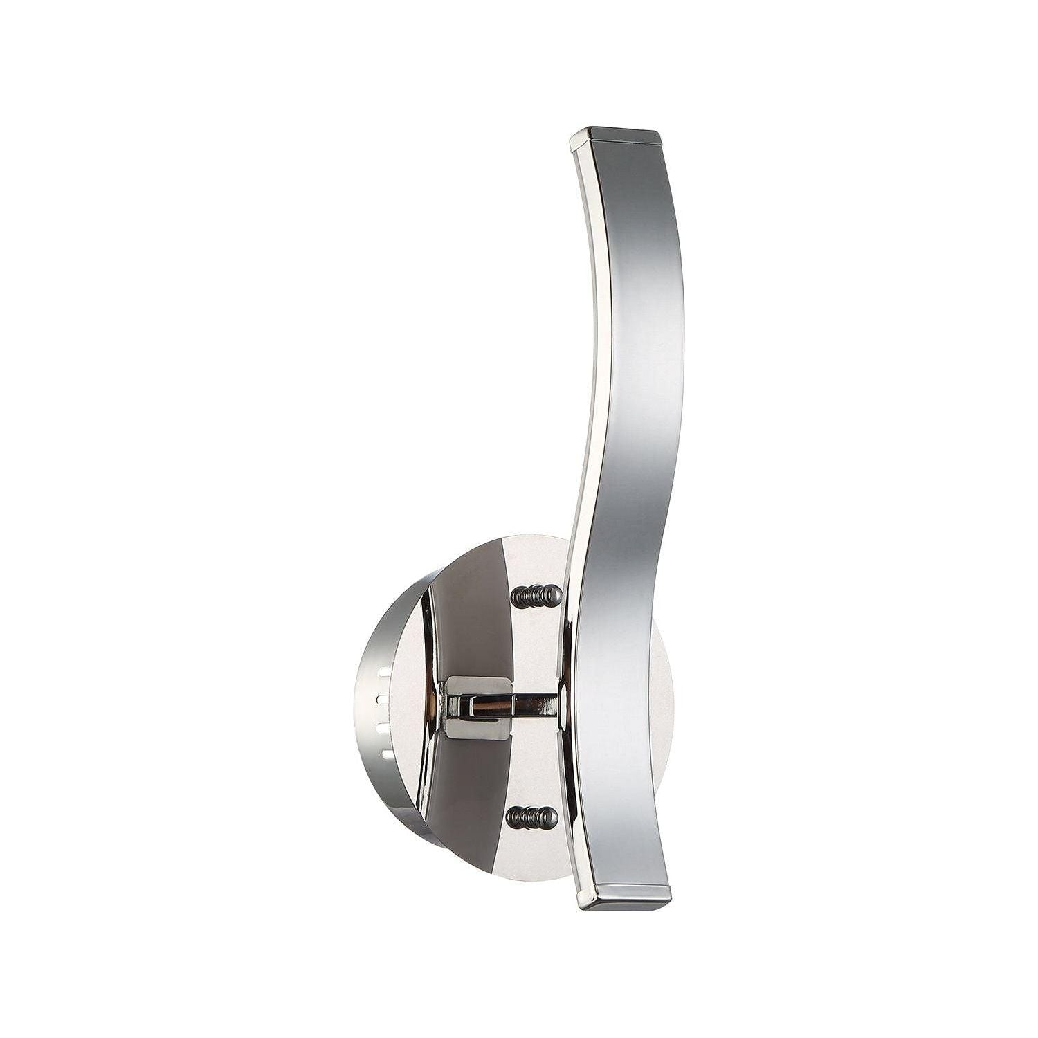 Kendal Lighting - Wave LED Wall Sconce - PF8112WLI-CH - Canada Light Shop