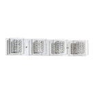 Kendal Lighting - Crystorama Vanity Light - VF7400-4L-CH - Canada Light Shop