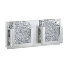 Kendal Lighting - Ice-Lava LED Vanity Light - VF9200-2L-CH - Canada Light Shop