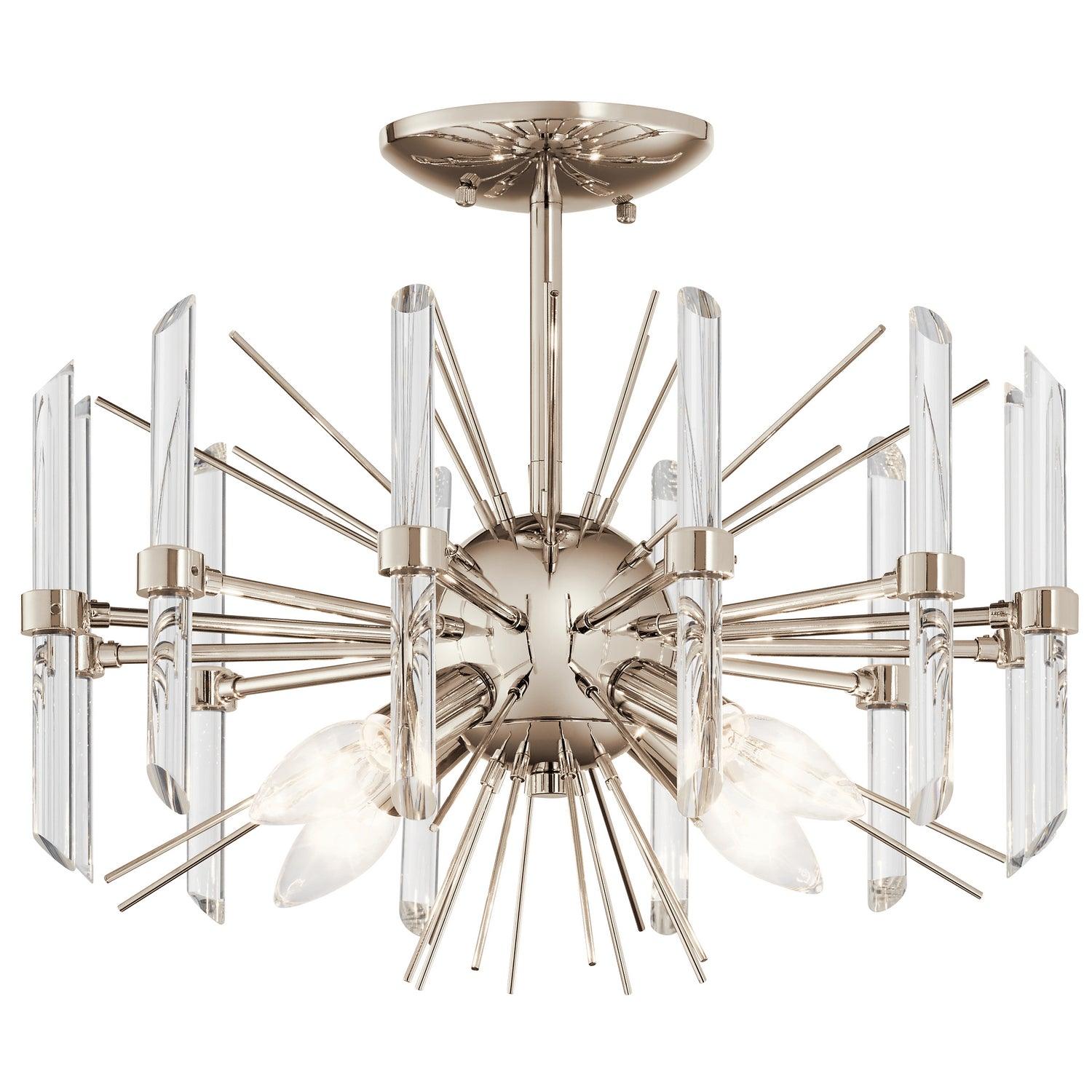Kichler - Eris Semi Flush Mount - 44277PN - Canada Light Shop