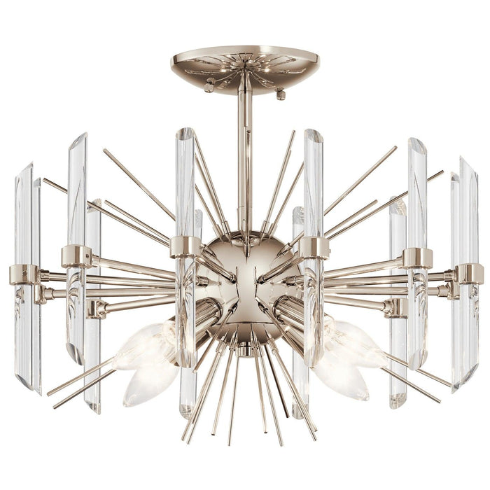 Kichler - Eris Semi Flush Mount - 44277PN - Canada Light Shop