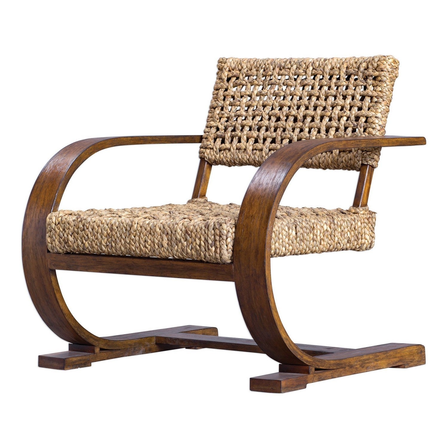 Uttermost - 23483 - Accent Chair - Rehema - Natural Woven Banana