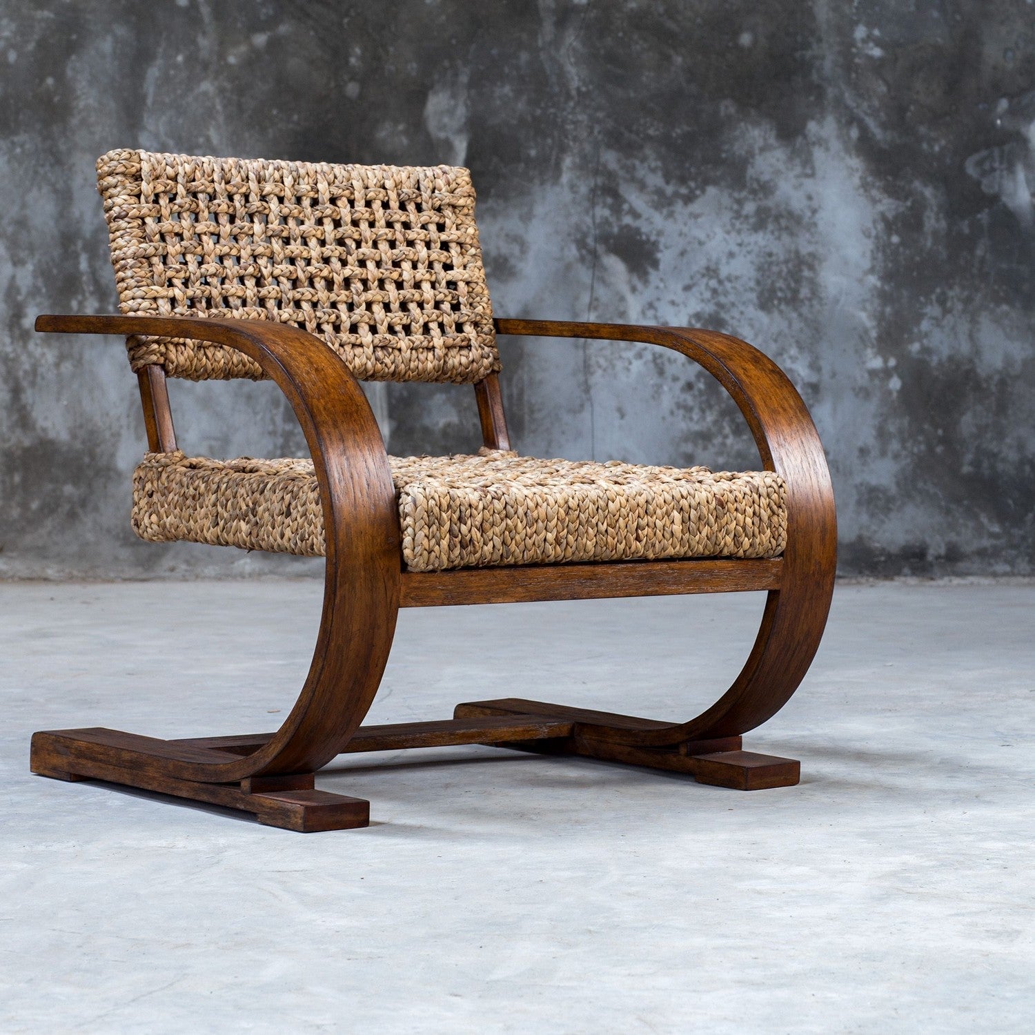Uttermost - 23483 - Accent Chair - Rehema - Natural Woven Banana