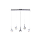 Elegant Lighting - Amherst LED Linear Chandelier - 3805D33C - Canada Light Shop