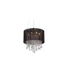 Avenue Lighting - HF1501-BLK - LED Dual Sconce - Beverly Dr. - Black Silk String
