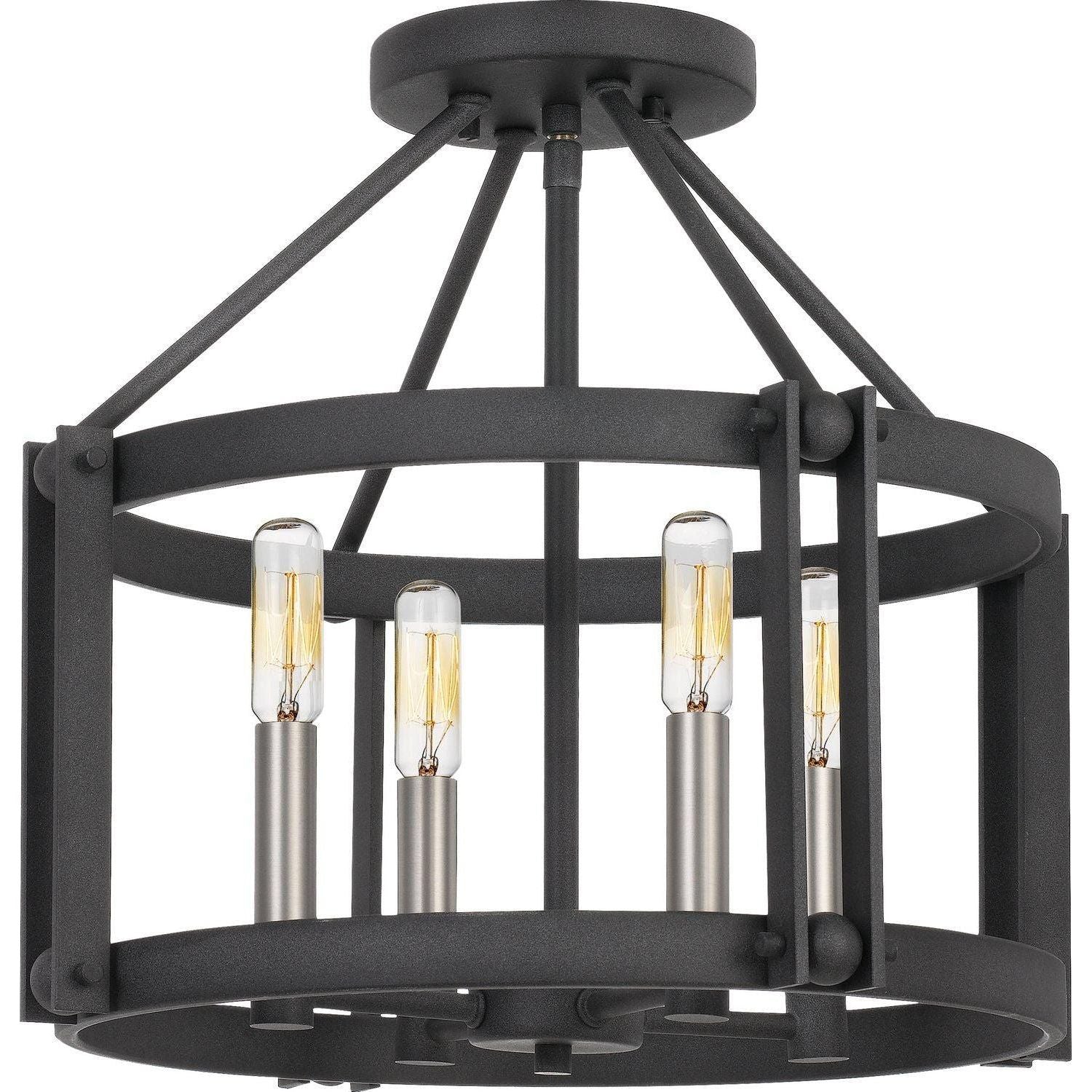 Quoizel - Victor Semi-Flush Mount - VC1716MB - Canada Light Shop