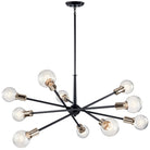 Kichler - Armstrong Chandelier - 43119BK - Canada Light Shop