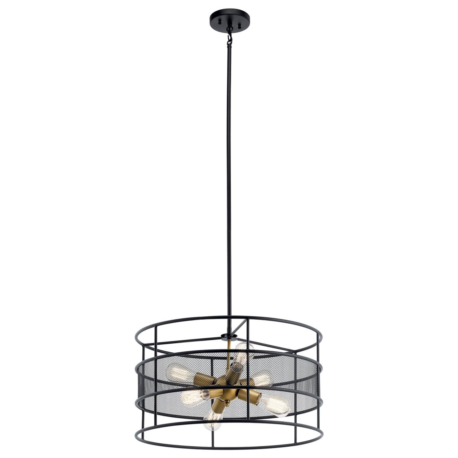 Kichler - Piston Pendant - 43594BK - Canada Light Shop
