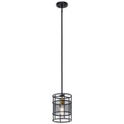 Kichler - Piston Mini Pendant - 43597BK - Canada Light Shop