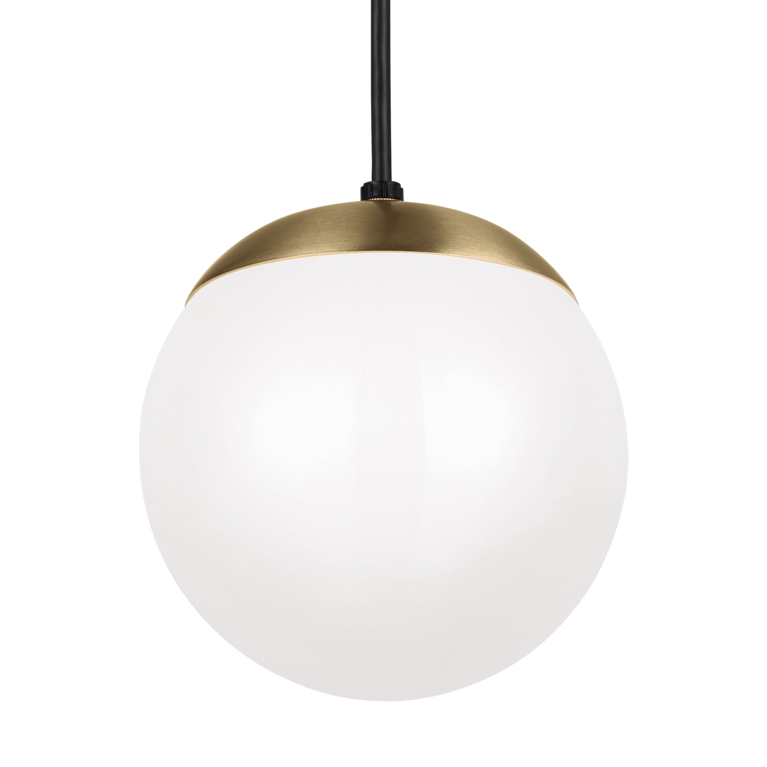 Visual Comfort Studio Canada - 6018-848 - One Light Pendant - Leo - Hanging Globe - Satin Brass