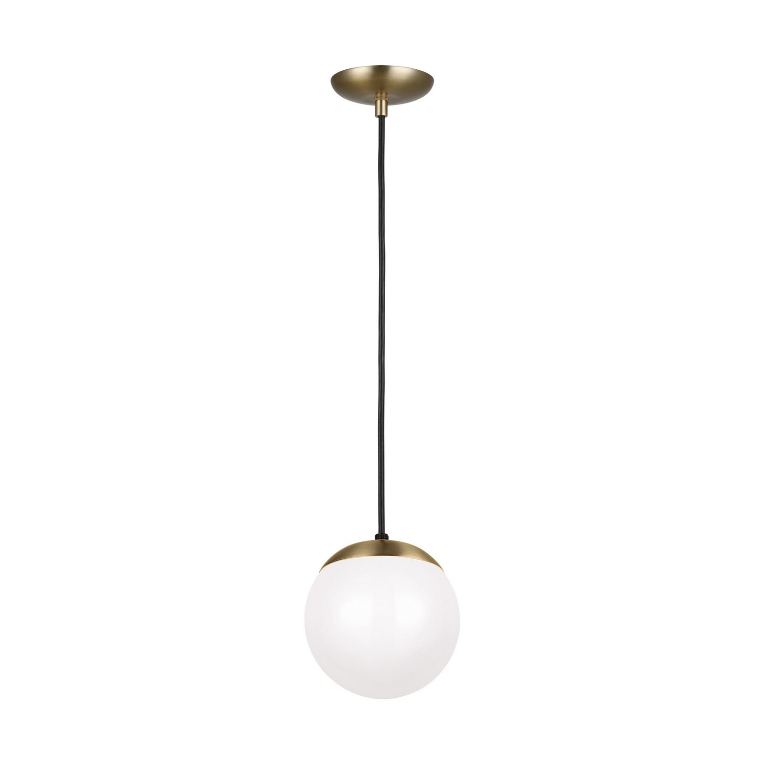 Visual Comfort Studio Canada - 6018-848 - One Light Pendant - Leo - Hanging Globe - Satin Brass