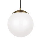 Visual Comfort Studio Canada - 602093S-848 - LED Pendant - Leo - Hanging Globe - Satin Brass