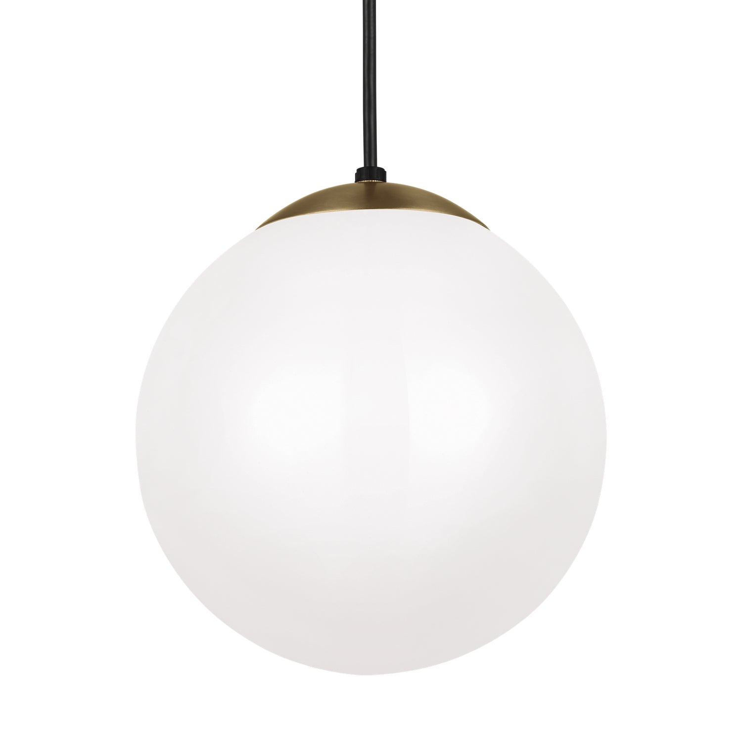 Visual Comfort Studio Canada - 6020EN3-848 - One Light Pendant - Leo - Hanging Globe - Satin Brass