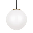 Visual Comfort Studio Canada - 6024-848 - One Light Pendant - Leo - Hanging Globe - Satin Brass