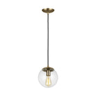 Visual Comfort Studio Canada - 6501801-848 - One Light Pendant - Leo - Hanging Globe - Satin Brass