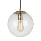 Visual Comfort Studio Canada - 6601801-848 - One Light Pendant - Leo - Hanging Globe - Satin Brass