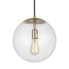 Visual Comfort Studio Canada - 6701801-848 - One Light Pendant - Leo - Hanging Globe - Satin Brass