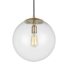 Visual Comfort Studio Canada - 6801801-848 - One Light Pendant - Leo - Hanging Globe - Satin Brass