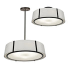 Crystorama - Fulton Six Light Ceiling Mount - FUL-907-BK_CEILING - Canada Light Shop